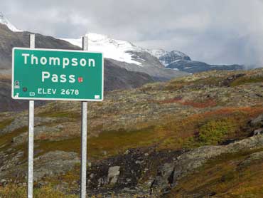 Thompson Pass on the way to Valdez